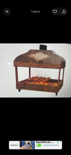 Holzkohlengrill neu mit - neu,