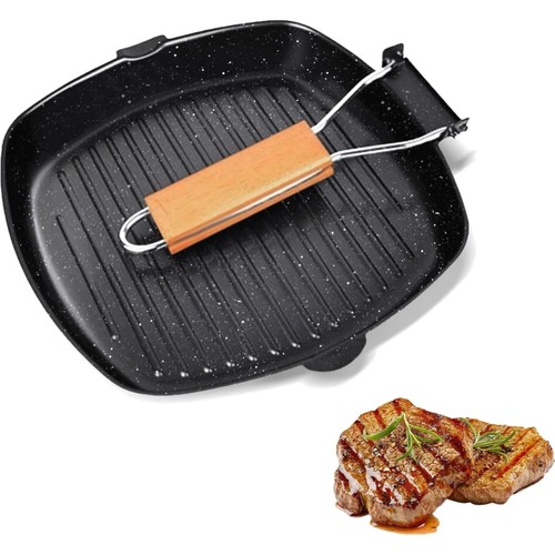 Kohlenstoffstahl grillpfanne - kohlenstoffstahl,