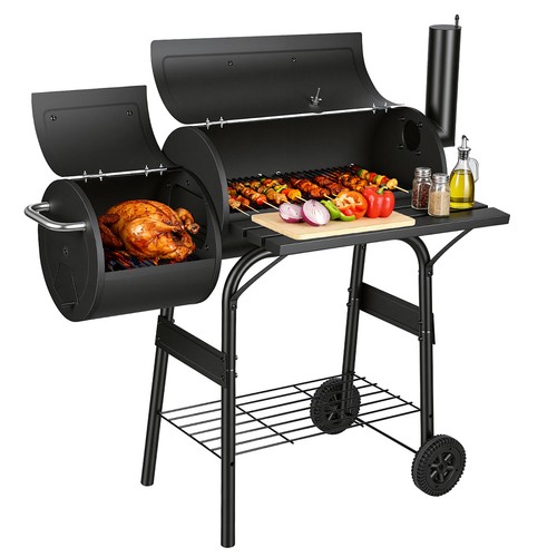Holzkohlegrill bbq wagen - holzkohlegrill,