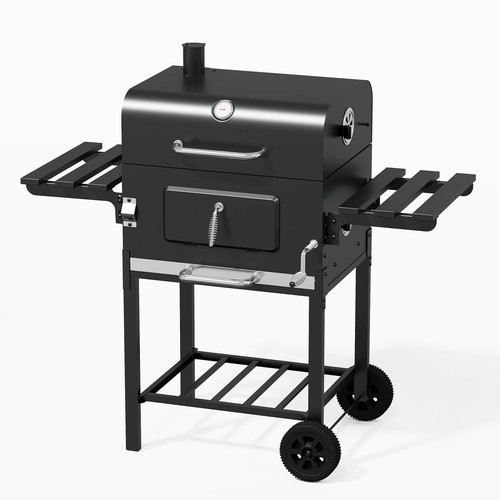 Aoxun holzkohlegrill bbq - holzkohlegrill,