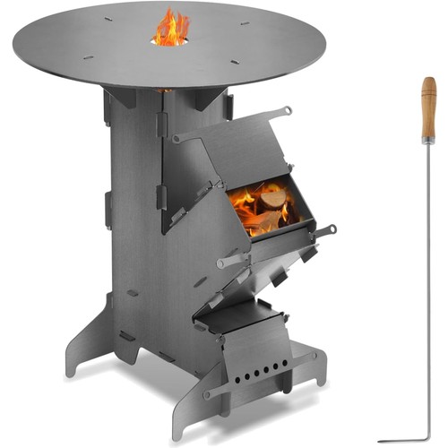 Kompakter rocket stove aus - kompakter,