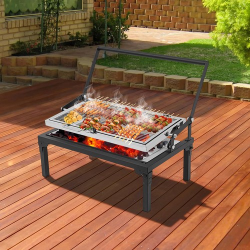 Klappbarer holzkohlegrill - klappbarer,