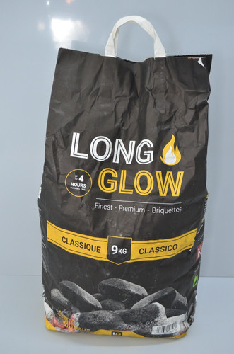 Long glow grillbriketts 9kg - glow,